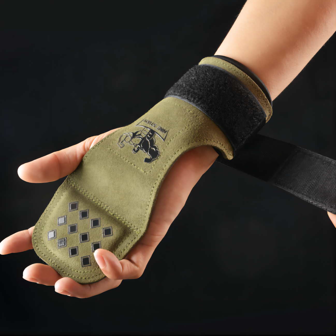 New Leather Gym Gloves Pull-up - Crossfit Equipment review and price