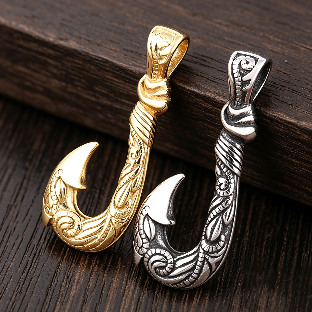 Maui Magic Fish Hook Necklace  - Battle Rope Anchor review and price