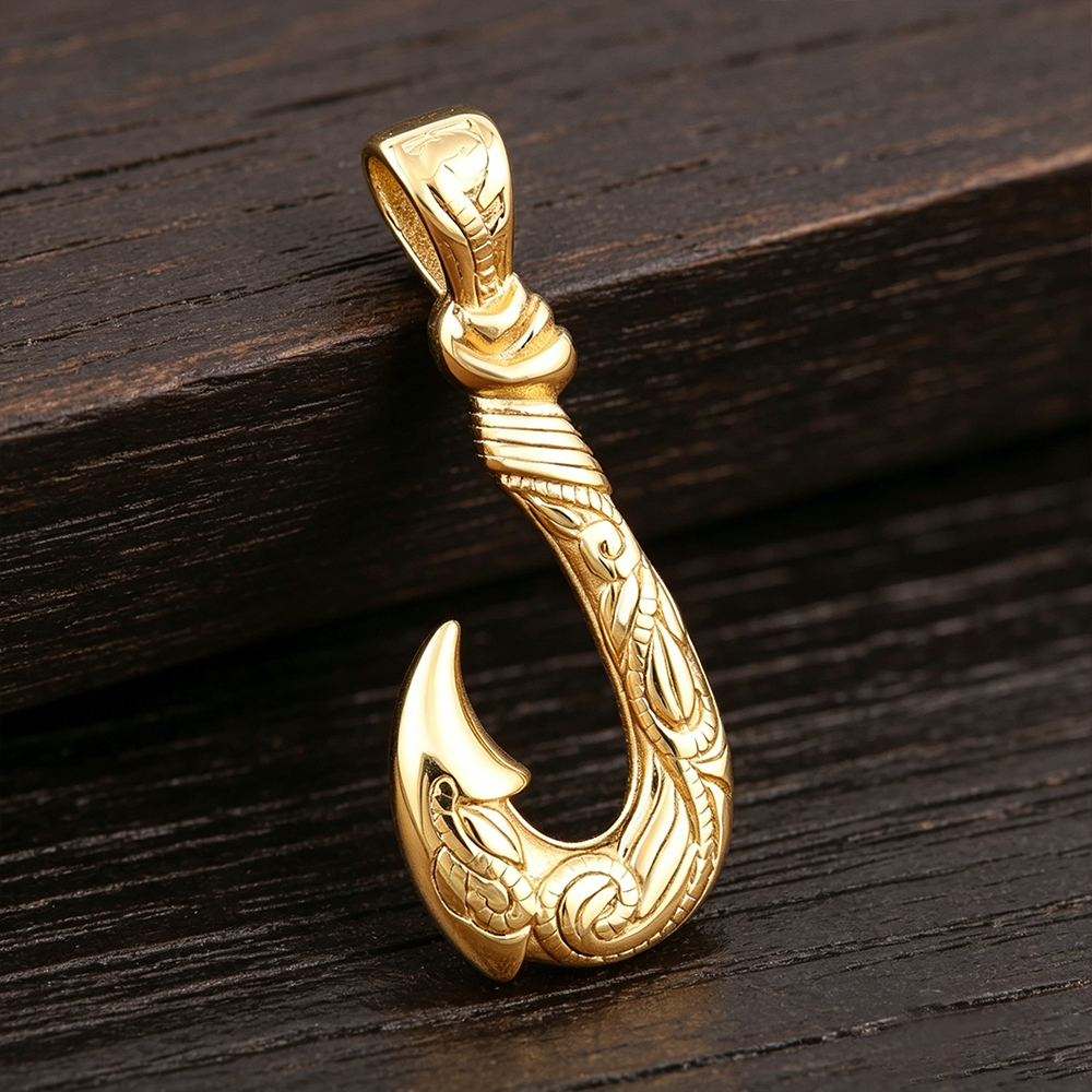 Maui Magic Fish Hook Necklace  - Battle Rope Anchor review and price