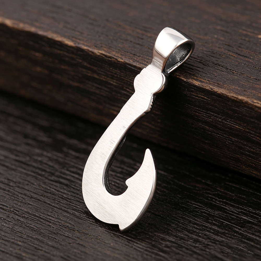 Maui Magic Fish Hook Necklace  - Battle Rope Anchor review and price