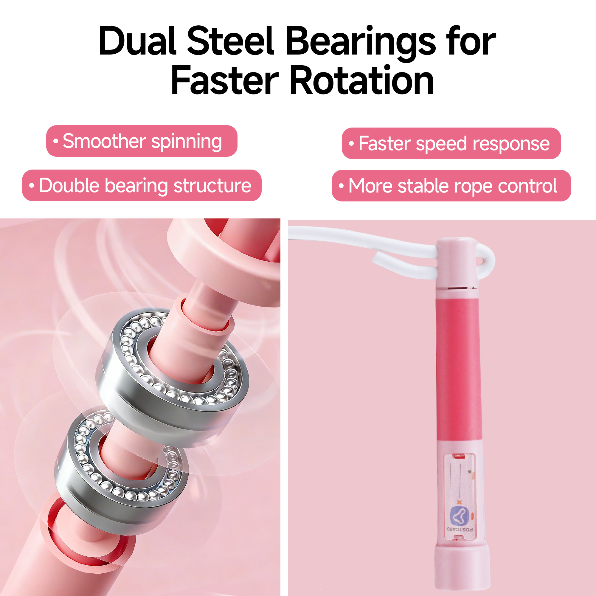 YUEDONG Speed Jump Rope for Ki - Jump Rope Speed Bearing review and price