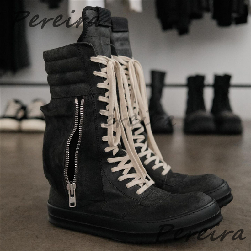 Black Suede Flat High Top Snea - Crossfit Male review and price