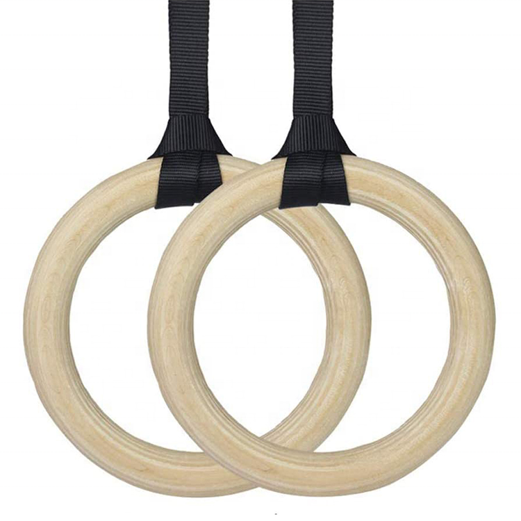 Outdoor Fitness Equipment Gym  - Gymnastic Ring Wood review and price