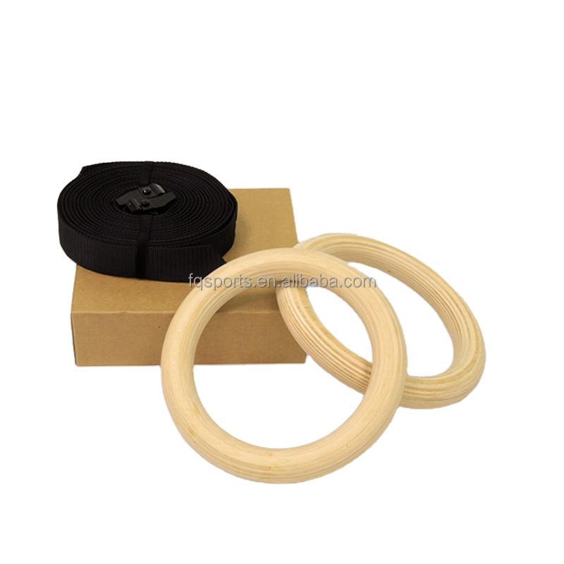Outdoor Fitness Equipment Gym  - Gymnastic Ring Wood review and price