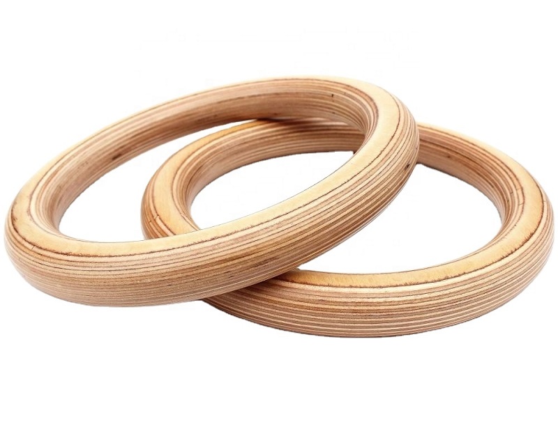 Outdoor Fitness Equipment Gym  - Gymnastic Ring Wood review and price