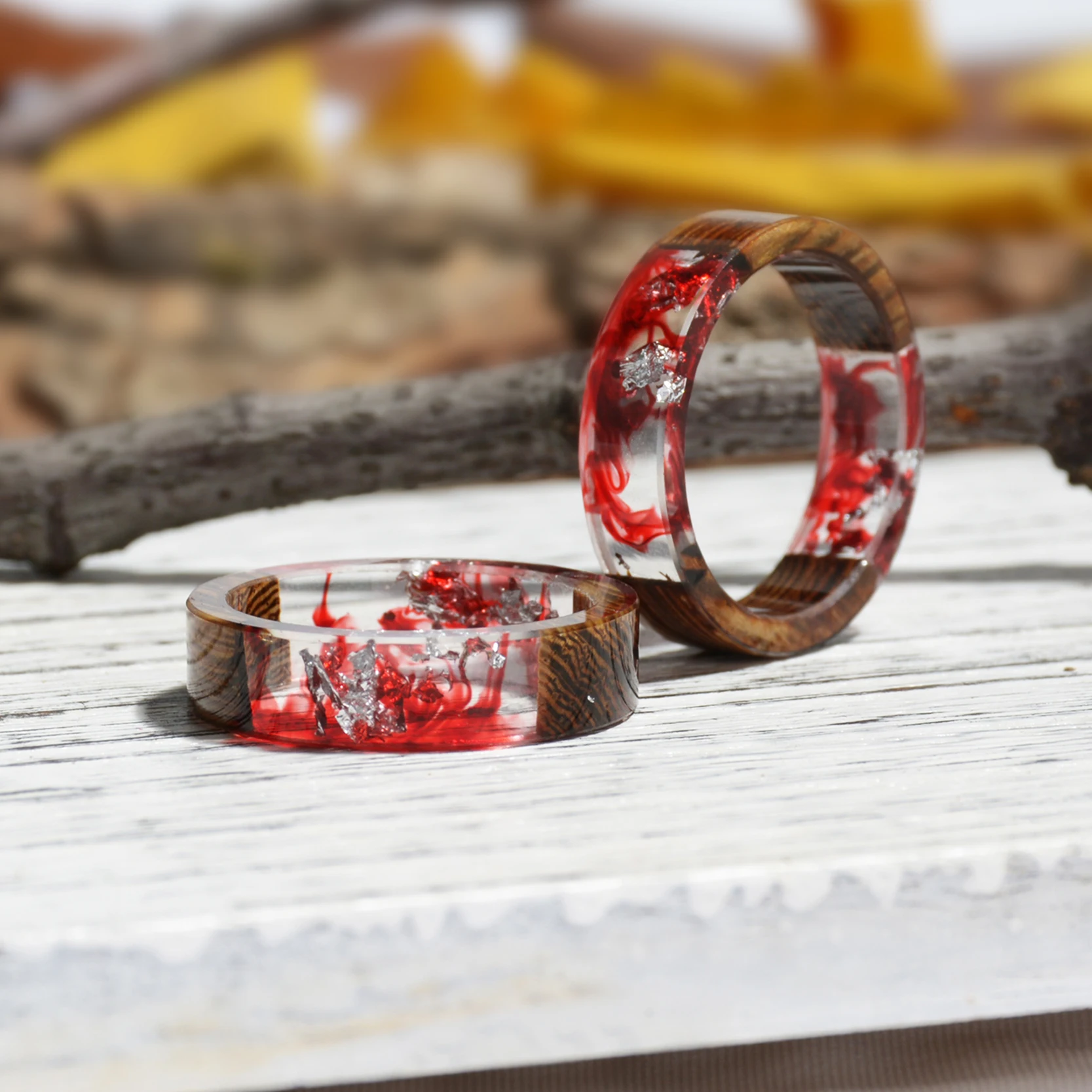 Wood Resin Ring Transparent Ep - Gymnastic Ring Wood review and price