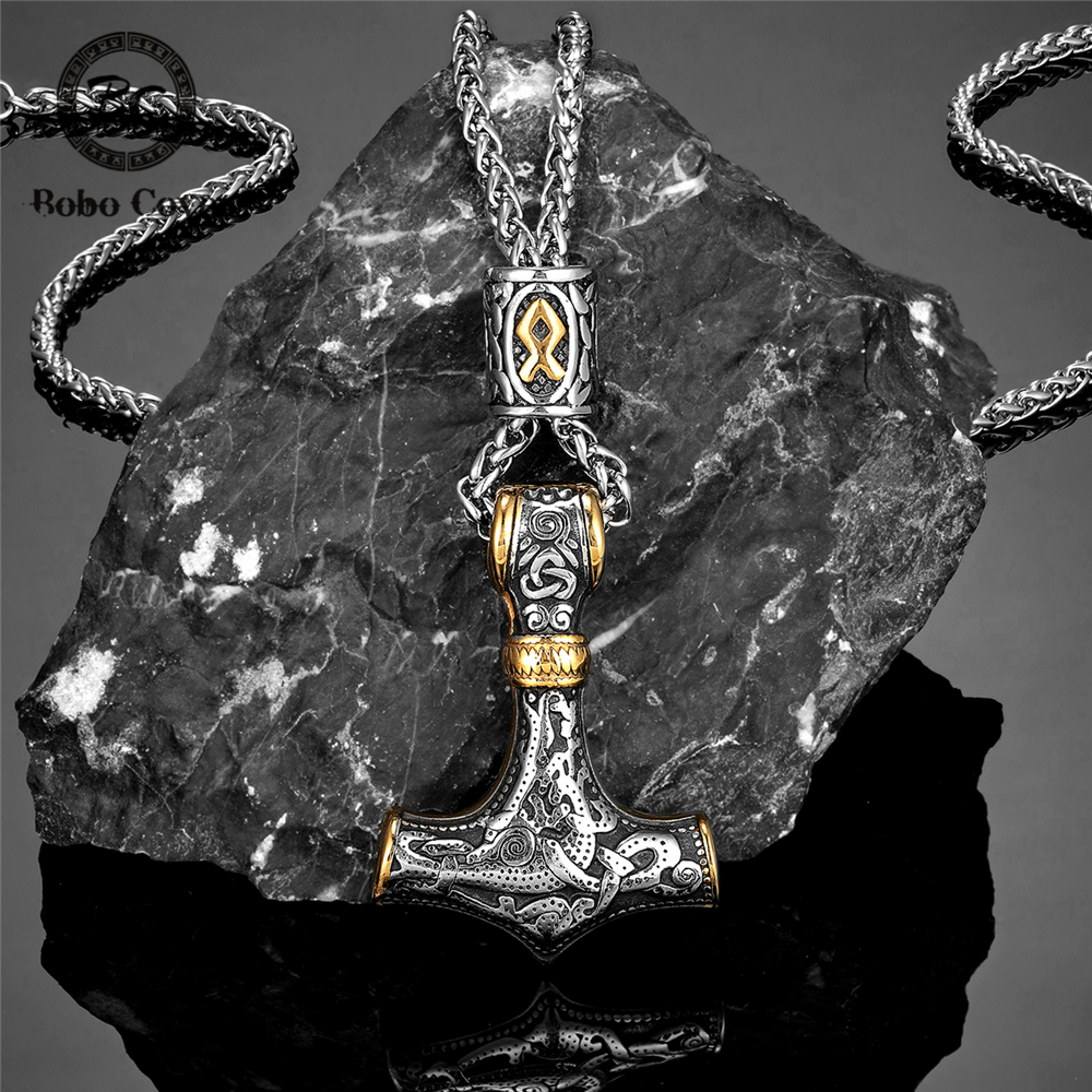 Gold Plated Norse Runes Beads  - Battle Rope Anchor review and price