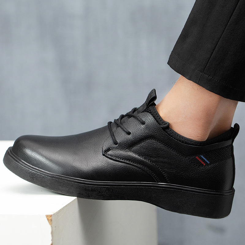 Men Genuine Leather Formal Sho - Crossfit Male review and price