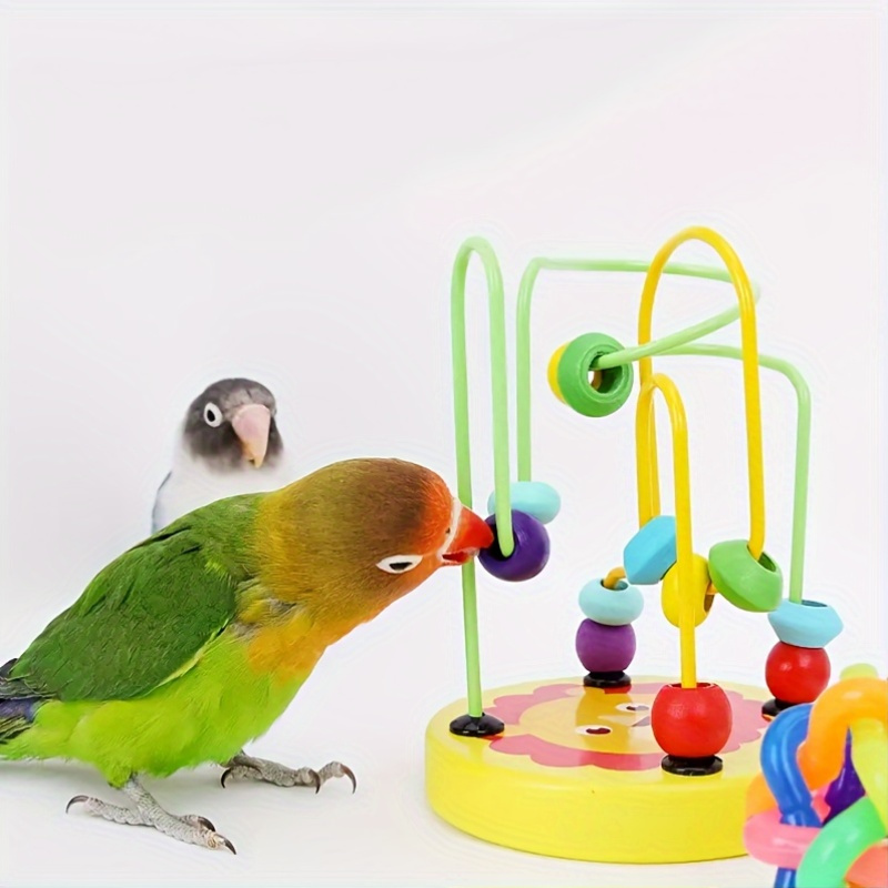 Bird Training Toy Supplies Lov - Gymnastic Ring Wood review and price