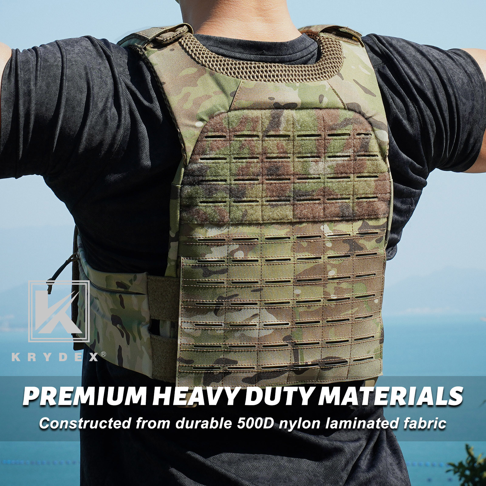 KRYDEX Laser MOLLE Tactical 30 - Crossfit Weight Vest review and price