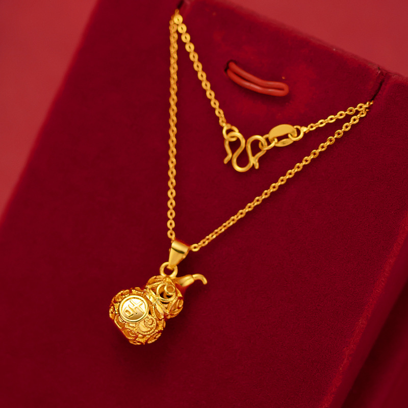 Pure 18K Gold Necklace Lucky H - Battle Rope Anchor review and price