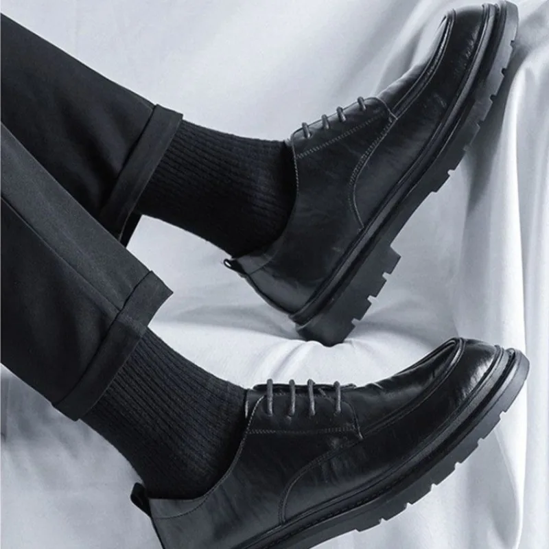 Lace Up Round Toe Men's Leathe - Crossfit Male review and price