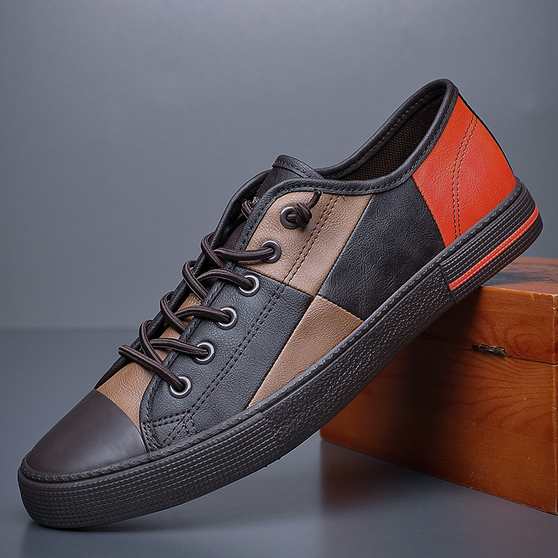 Men Leather Loafers Autumn Bre - Crossfit Male review and price