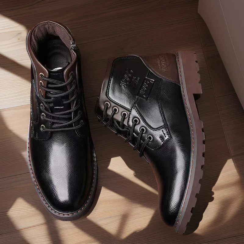 Handmade Men Boots Autumn Wint - Crossfit Male review and price