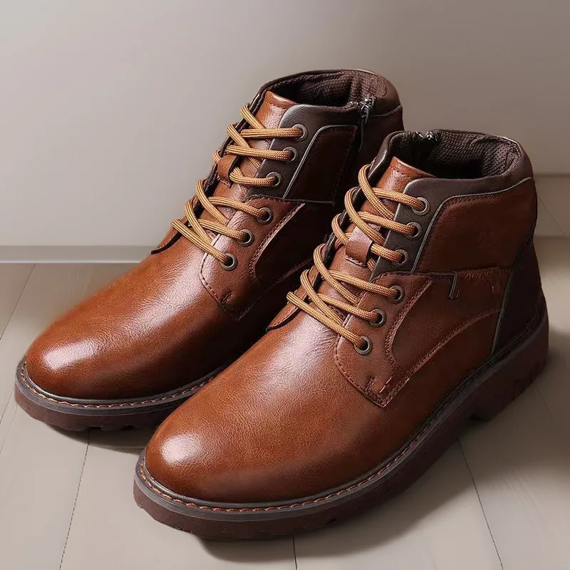 Handmade Men Boots Autumn Wint - Crossfit Male review and price
