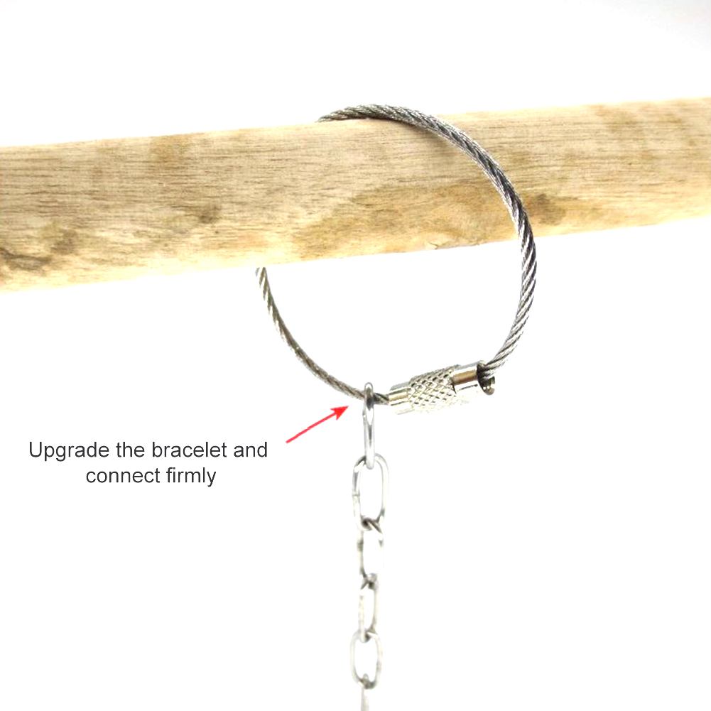 1Pcs Pet Parrot Leg Ring Ankle - Gymnastic Ring Wood review and price
