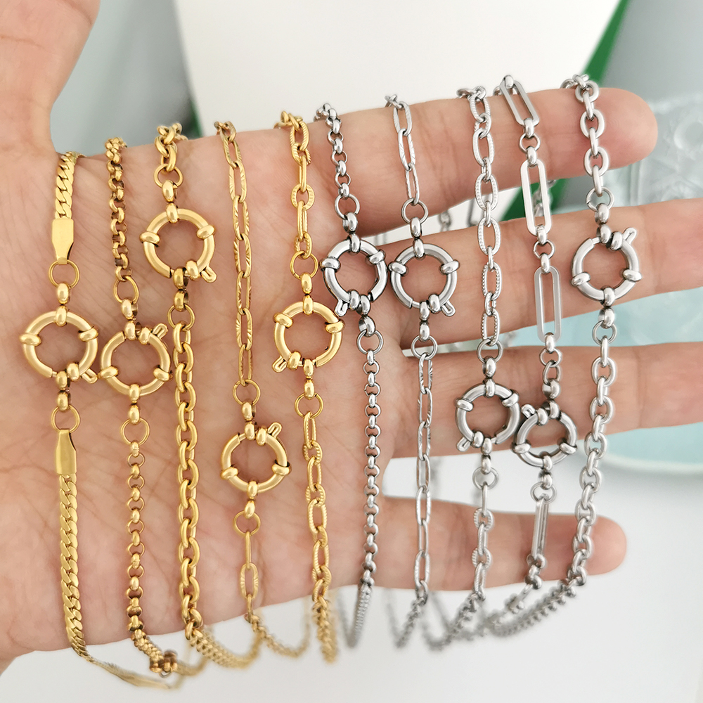 Spring Sailor Clasp Necklace W - Battle Rope Anchor review and price