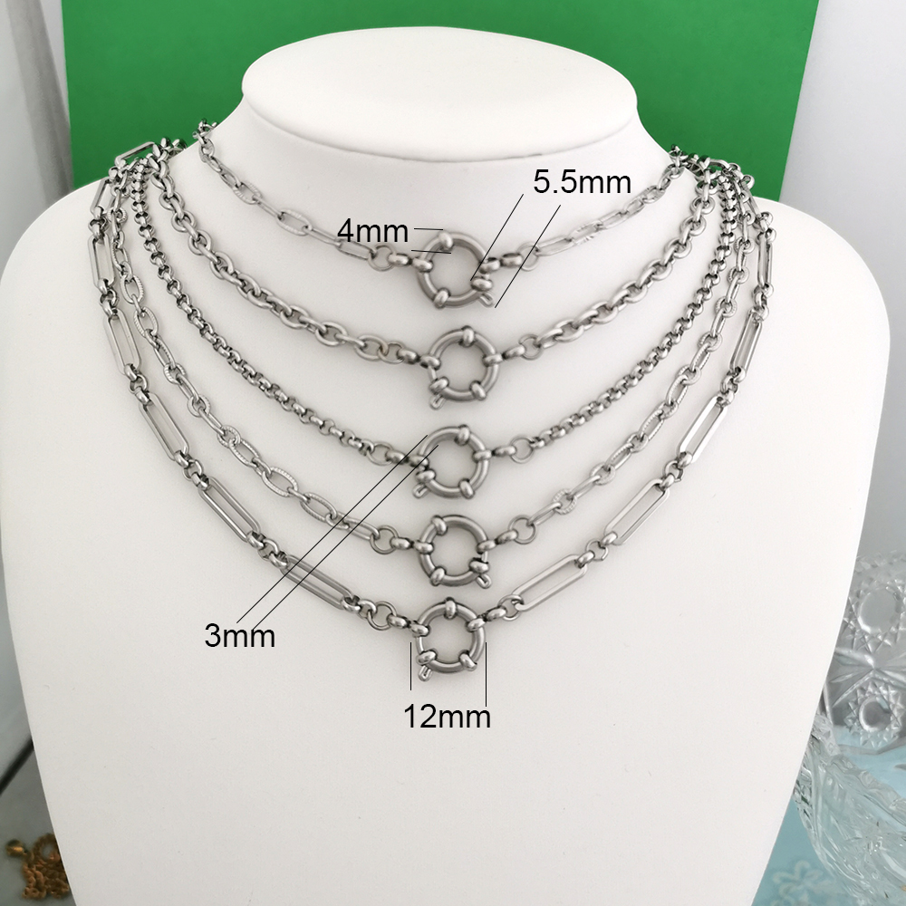 Spring Sailor Clasp Necklace W - Battle Rope Anchor review and price